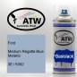 Preview: Ford, Medium Regatta Blue Metallic, 3E / 6352: 400ml Sprühdose, von ATW Autoteile West.